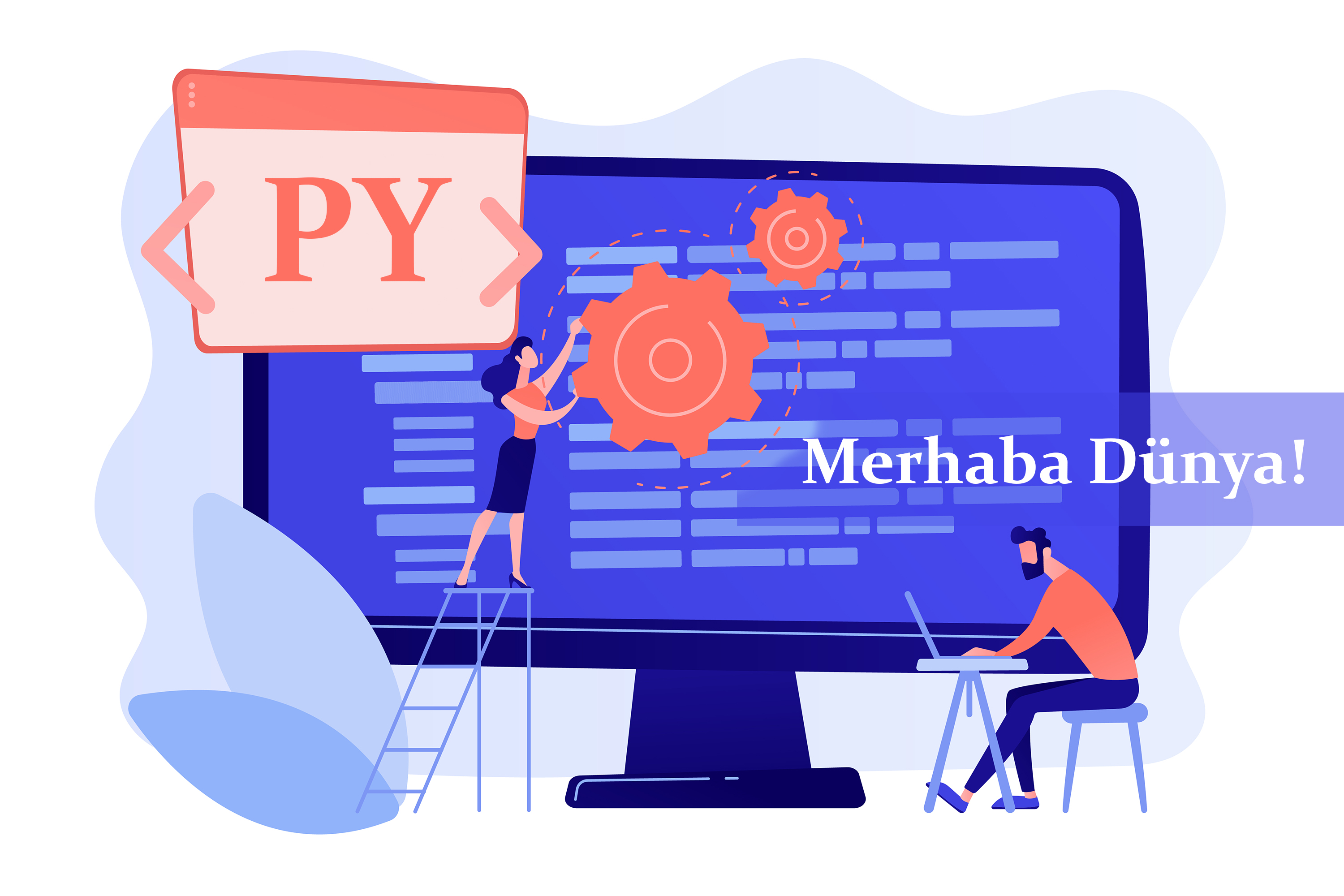 Python ile "Merhaba dünya" yazma programı