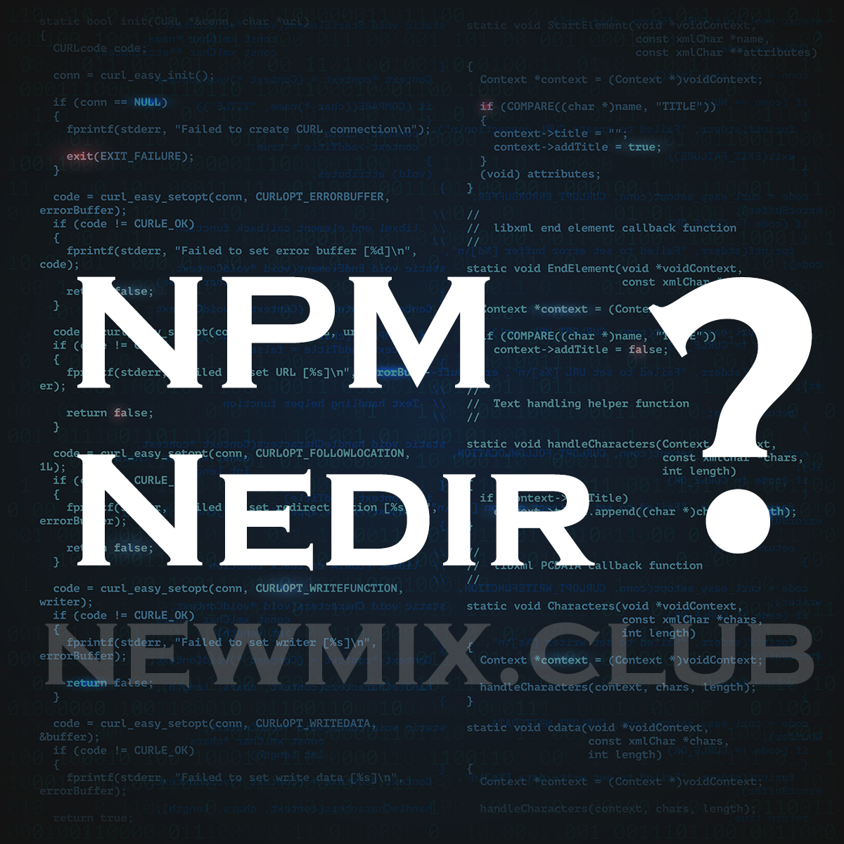 Npm Nedir? Ne İşe Yarar?